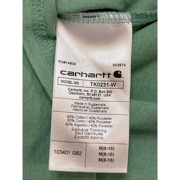 Carthartt long sleeve tshirt medium green - Picture 5 of 6